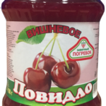 ПОВИДЛО ЗАВЕТНЫЙ ПОГРЕБОК 600 ГР ВИШНЁВОЕ (СТЕКЛО) / 8ШТ.УП.