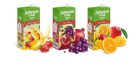 СОК "ДИВНЫЙ САД" 1,0 Л  АССОРТИМЕНТ