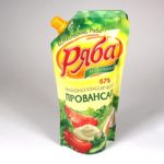 РЯБА ПРОВАНСАЛЬ 410Г ПАКЕТ С ДОЗАТОРОМ МАЙОНЕЗ /24ШТ