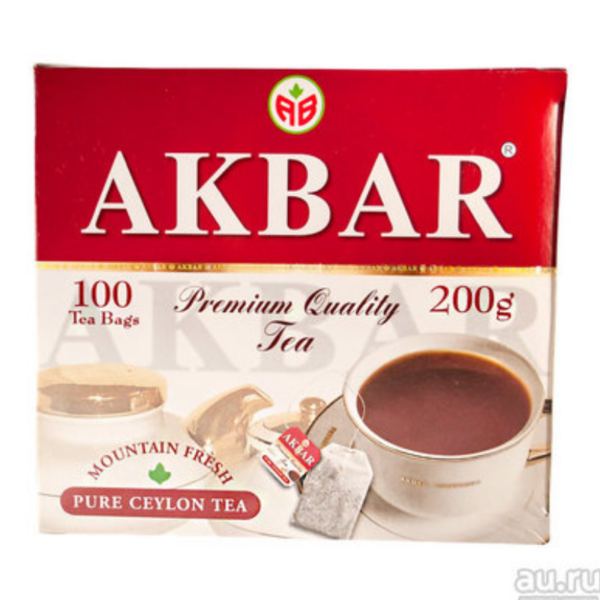 "АКБАР"  100 ПАК. С/Я /12ШТ.