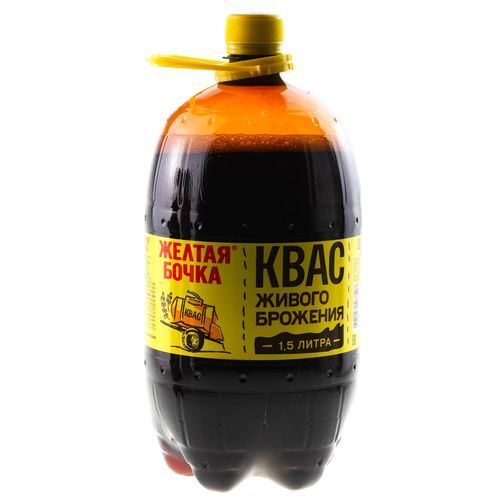 ВОДА КВАС "ЖЕЛТАЯ БОЧКА" 1,5Л  ПЭТ