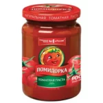 ТОМАТНАЯ ПАСТА ПОМИДОРКА 250 ГР СТЕКЛО /10ШТ.