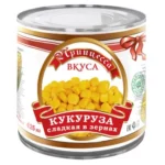 КУКУРУЗА "ПРИНЦЕССА ВКУСА" 425МЛ. Ж/Б. (КРАСНОДАР)  12ШТ.УП.
