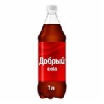 Вода Добрый 1.0 л Газ Кола