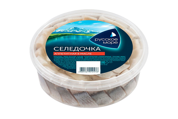 Сельдь Филе Кусочки Аппетитная Русское Море В Масле 400 гр