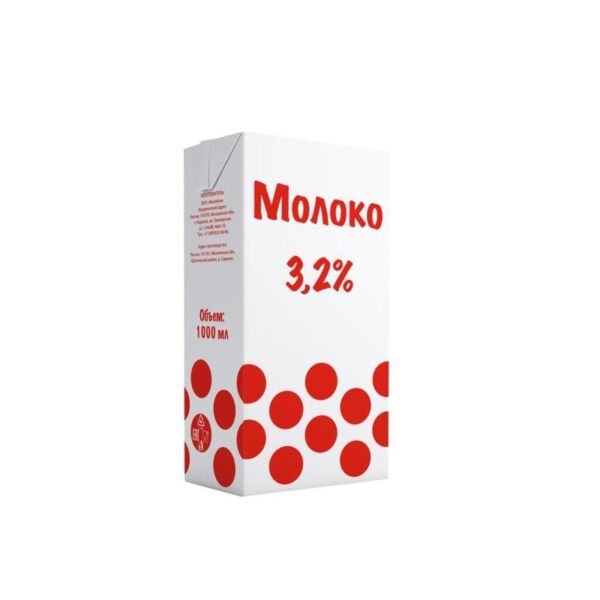 Молоко Красное Ультр 3,2% 1 Л