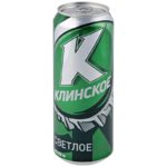 Пиво Клинское Светлое 0,45 Л Светлое