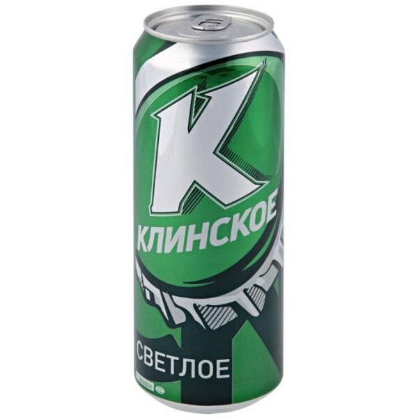 Пиво Клинское Светлое 0,45 Л Светлое