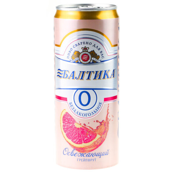 Пиво Балтика №0 0,33 Л Грейпфрукт